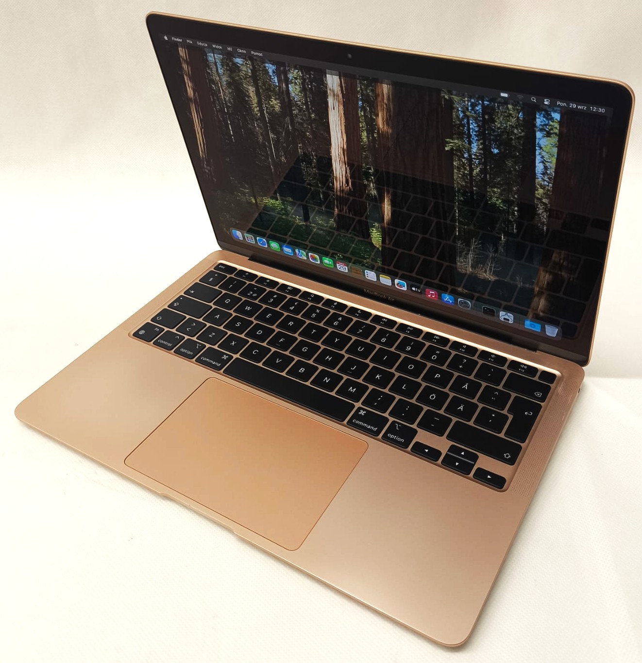 Laptop APPLE MacBook AIR 2020r. M1 8Core 16GB 512GB 13,3" Rose Gold - obrazek 2