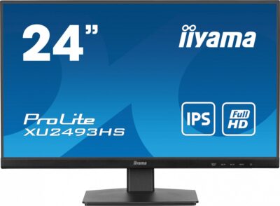 Monitor bezramkowy IIYAMA ProLite 23,8″ XU2493HD IPS LED HDMI DP głośniki 0,5ms