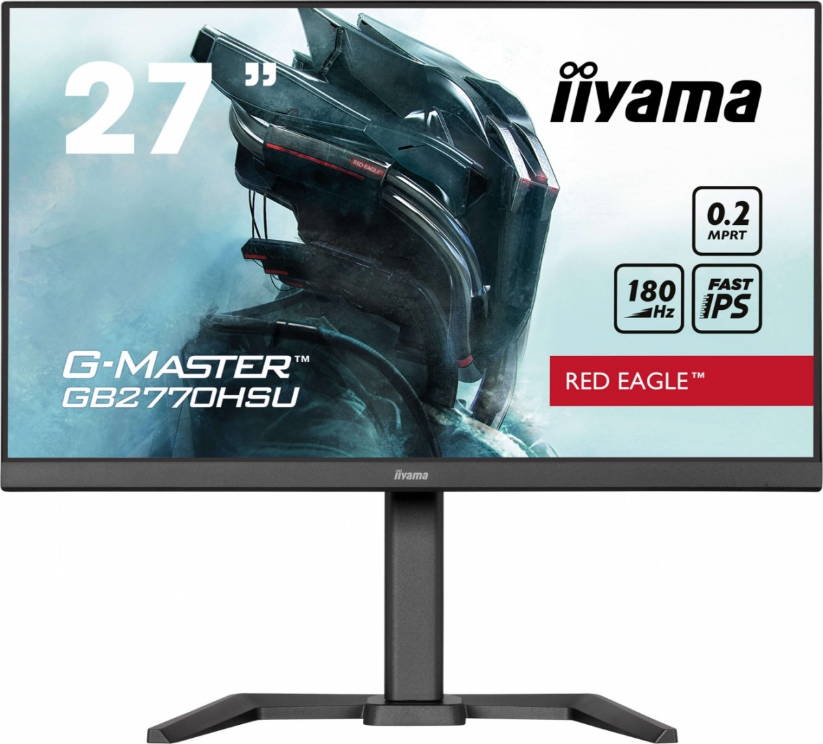 Monitor bezramkowy IIYAMA 27" GB2770HSU-B6 IPS 0,2s. DisplayPort HDMI 180Hz