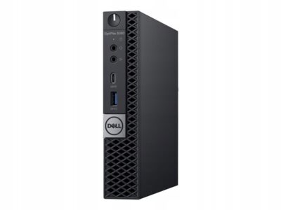 Komputer DELL OptiPlex 5060 Micro PC Core i5-8600T 8GB 256GB SSD 750GB HDD WiFi Windows 11