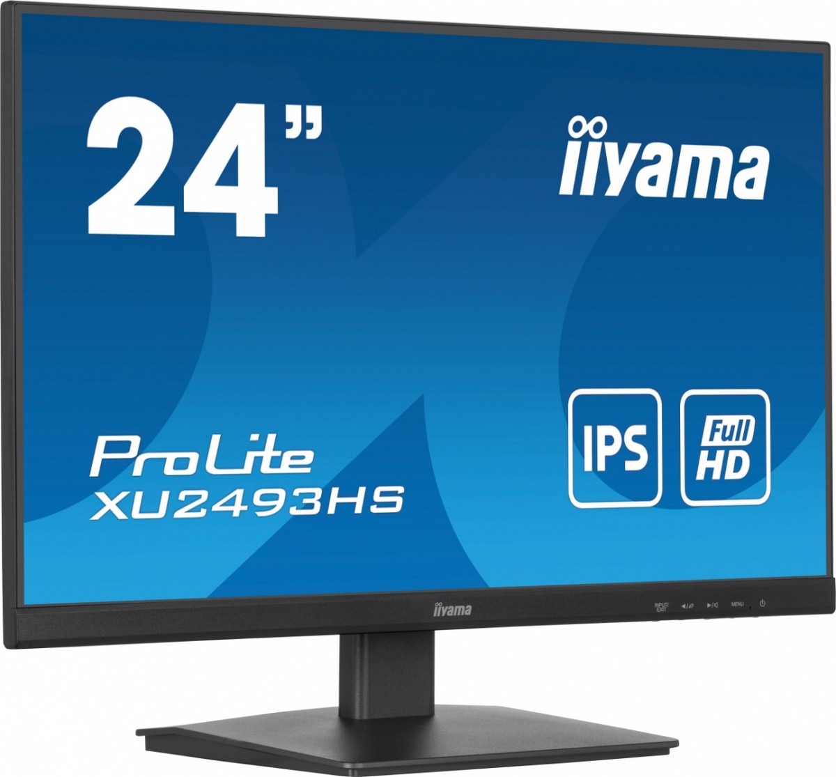 Monitor bezramkowy IIYAMA ProLite 23,8" XU2493HD IPS LED HDMI DP głośniki 0,5ms - obrazek 2
