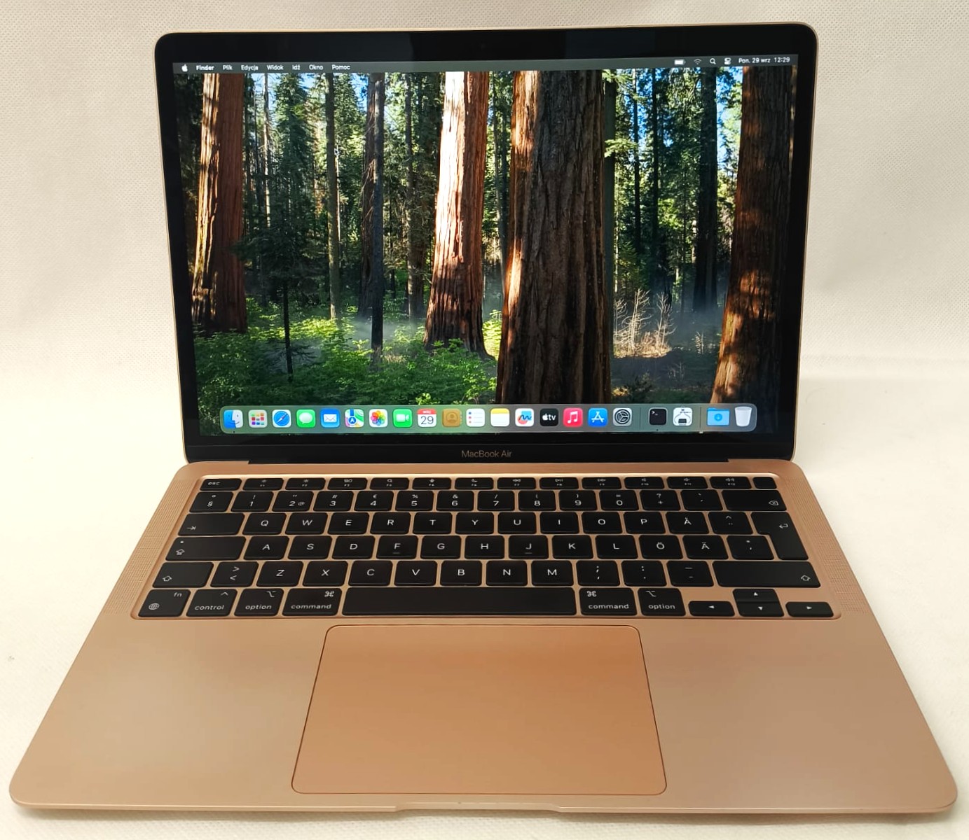 Laptop APPLE MacBook AIR 2020r. M1 8Core 16GB 512GB 13,3" Rose Gold - obrazek 7