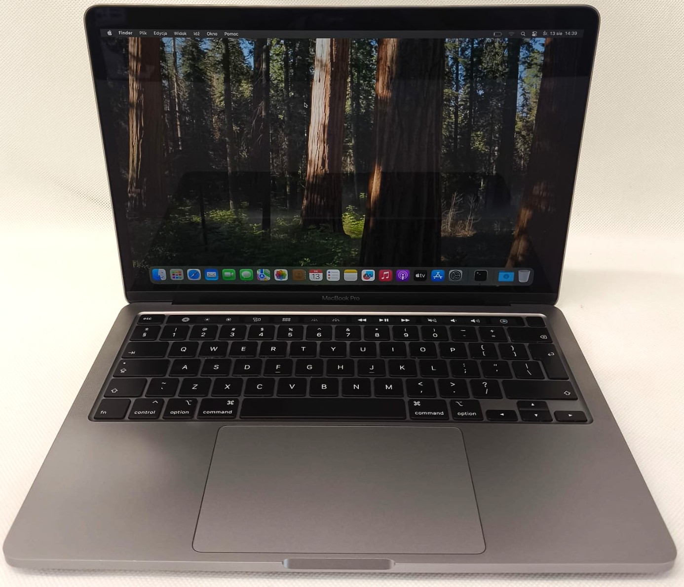 Laptop MacBook PRO 13" TouchBar Core i7-1068NG7 32GB 512GB 2560x1600 - obrazek 2