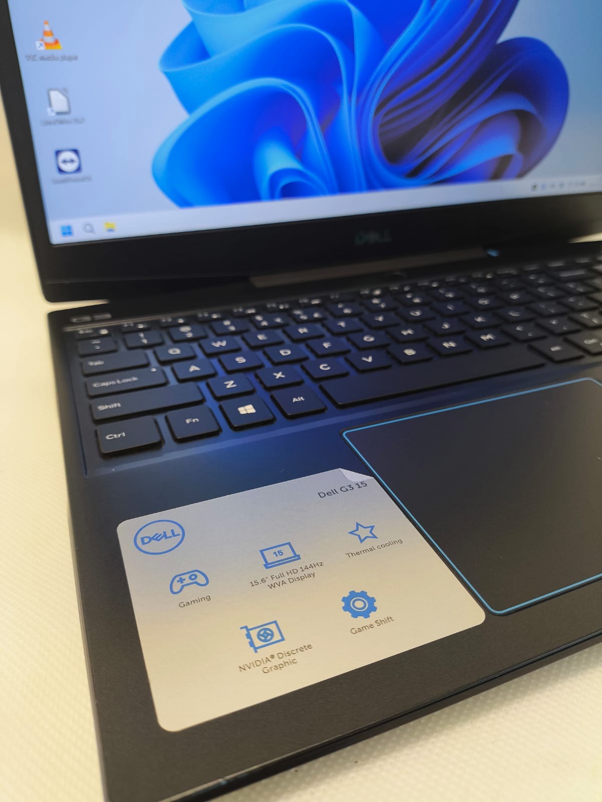 Laptop GAMINGOWY DELL 15 G3 Core i5 10300H 32GB 1TB SSD GTX 1650Ti 4GB 15,6" FHD 144Hz Windows 11 - obrazek 9