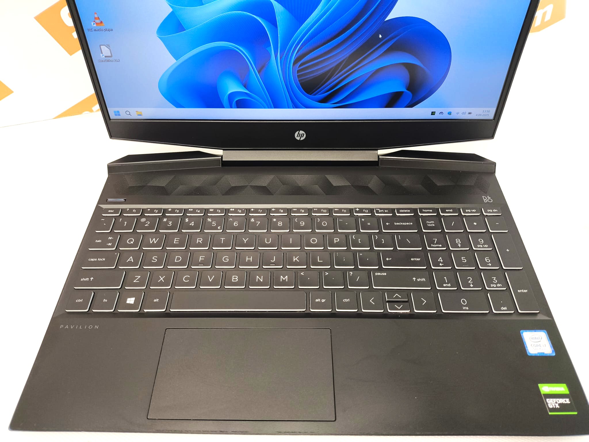 Laptop GAMINGOWY HP Intel Core i7 9750H 32GB 1TB SSD GTX 1050 4GB 60Hz Windows 11 - obrazek 9